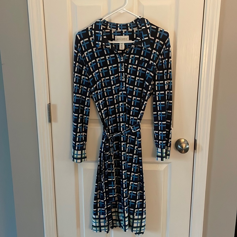 Donna Morgan size 14 belted dress